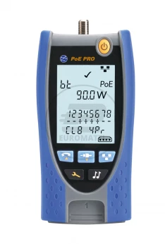 Tester kabli sieciowych i weryfikator PoE PRO