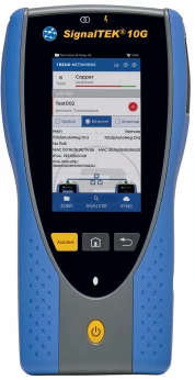 SignalTEK 10G NT - Tester transmisji danych z funkcją testowania sieci, z wyłączeniem testowania okablowania…