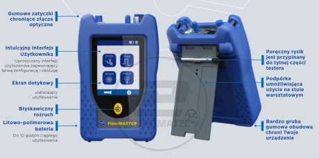 Reflektometr OTDR Multimode 850/1300 FiberMASTER