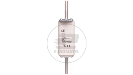 Wkładka bezpiecznikowa NH1C 6A gG 500V WT-1C 004113330 /3szt./