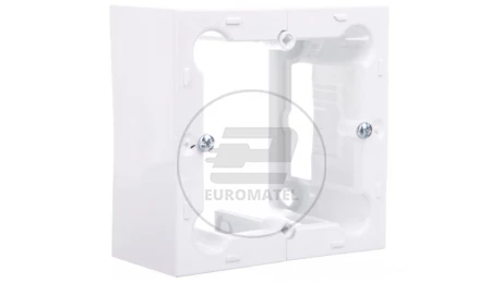 Simon 15 Puszka natynkowa głęboka (40mm) pojedyncza, składana, biała PSC-030
