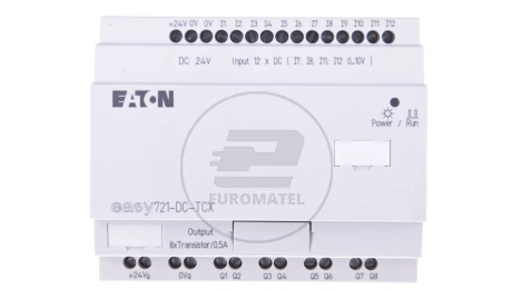Przekaźnik programowalny 24V DC 12we, 8wy (tranzystorowe) EASY721-DC-TCX 274122