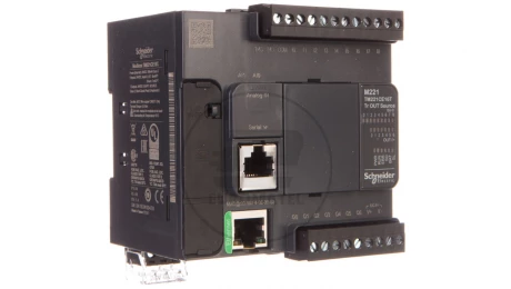 Sterownik programowalny 16 I/O PNP tranzystorowe Ethernet Modicon M221-16I/O TM221CE16T