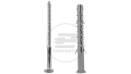 Kołek fi 10x100mm z długą płaszczyzną podziału z wkrętem sześciokątnym KD-10100 /25szt./