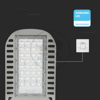 Oprawa Uliczna LED 50W 6850lm 6500K Diody SAMSUNG IP65 Szara 5 Lat Gwarancji 21959