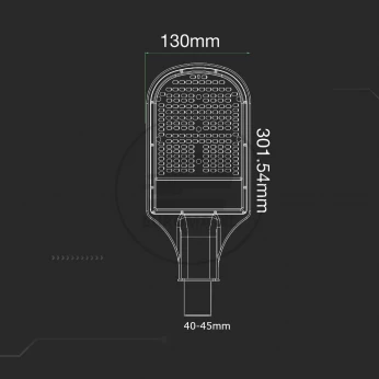 Oprawa Uliczna LED V-TAC SAMSUNG CHIP 30W VT-31ST 4000K 2350lm 3 Lata Gwarancji
