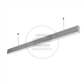 Oprawa Liniowa LED 40W 3270lm 4000K Dioda SAMSUNG 5 Lat Gwarancji IP20 Srebrna 21375