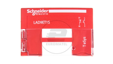 Pokrywa zabezpieczająca do styczników LC1D09-D65 czerwona PREVENTA LAD9ET1S