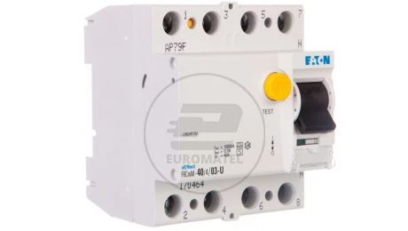 Wyłącznik różnicowoprądowy 4P 40A 0,3A typ U FRCmM-40/4/03-U 170464