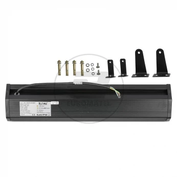 Oprawa Przemysłowa LED 100W HighBay 9800lm 6500K Dioda SAMSUNG IK07 IP54 Czarny 21892