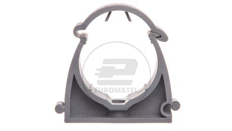 Uchwyt zamknięty do rur 32mm szary UZ 32 SZ 10504 /100szt./