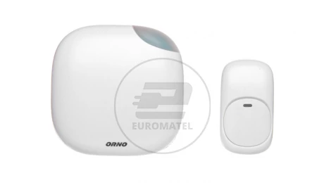 Dzwonek bezprzewodowy LOGICO AC, 230V z learning system i funkcją alarmu OR-DB-QM-125