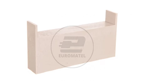 Nakładka na ktańce szyn 40/60/80x10mm BI-80 121453 /12szt./