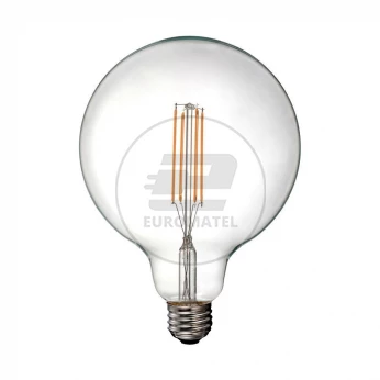 Żarówka Dekoracyjna LED FILAMENT VT-2143 12.5W E27 G125 6500K 1550lm A++ 330st. 7455