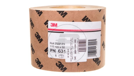 Papier ścierny w rolce 255P P180 115mm x 50m PN63129 GC801023950/7000084395 /2szt./