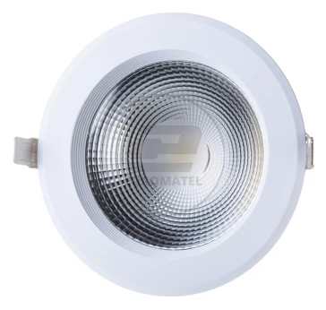 Oprawa LED V-TAC 30W COB Downlight 120Lm/W VT-26301 4000K 3100lm