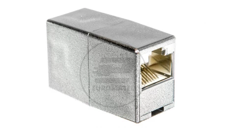 Adapter (przelotka) RJ45/RJ45 kat.5e ekranowany DN-93901