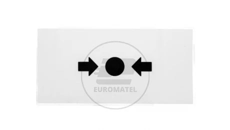Zamienna szybka ze strzałką /10 szt./ CX/SPARE GLASS 516200FULL-5017