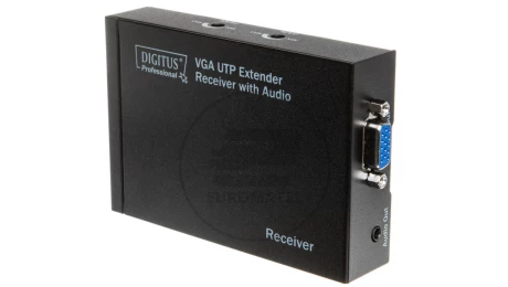 Przedłużacz/extender VGA 1920x1200 po skrętce kat.5e UTP, do 300m z audio DS-53450