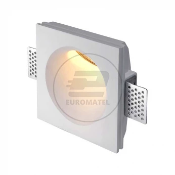 Oprawa Gipsowa V-TAC GU10 Kinkiet Ścienny 120x120 VT-11009 3 Lata Gwarancji