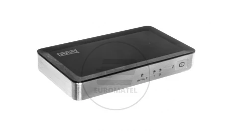 Rozdzielacz/Splitter HDMI Full HD 3D, HDCP, 1/2-portowy DS-41300