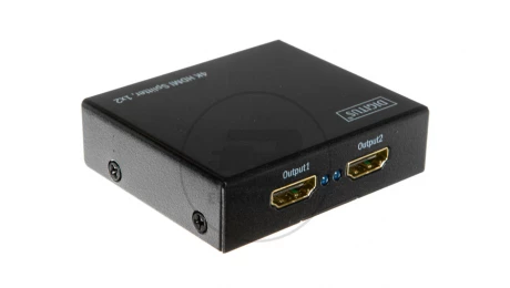 Rozdzielacz/Splitter HDMI 4K Ultra HD 3D, HDCP, 1/2-portowy DS-46304