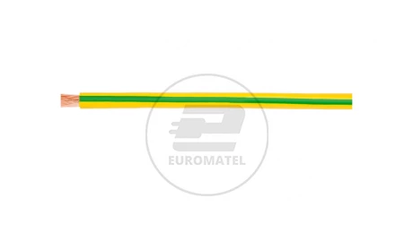 Przewód instalacyjny H07V-K (LgY) 4 żółto-zielony /100m/