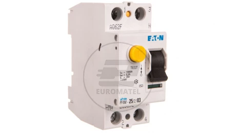 Wyłącznik różnicowoprądowy 2P 25A 0,3A typ AC PFIM-25/2/03-MW 235392
