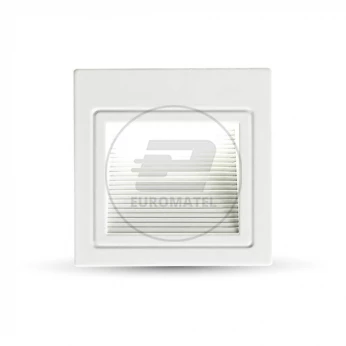 Oprawa schodowa LED V-TAC 3W LED Kwadrat Biała 230V VT-1143 4000K 200lm