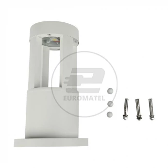 Słupek Ogrodowy V-TAC 10W LED IP65 Biały 25cm VT-830 4000K 1000lm