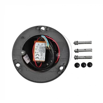 Słupek Ogrodowy V-TAC 10W LED IP65 Czarny 25cm VT-830 3000K 1000lm