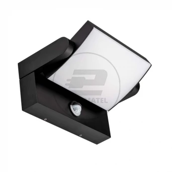Projektor Oprawa Elewacyjna V-TAC 17W LED Czujnik Ruchu Czarna IP65 VT-11020S 3000K 2520lm