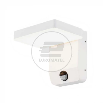 Projektor Oprawa Elewacyjna V-TAC 17W Czujnik Ruchu Biała IP65 VT-11020S 3000K 2520lm