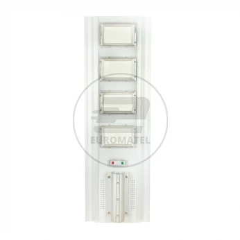 Oprawa Uliczna Solarna V-TAC 50W Czujnik ruchu, Pilot VT-40401 4000K 4300lm