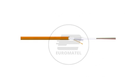 Kabel światłowodowy uniwersalny 8 włókien MM 50/125 OM2 LS0H pomarańczowy DK-35081-U /bębnowy/