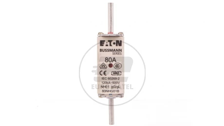 Wkładka bezpiecznikowa NH1 80A gL/gG 500V 80NHG01B