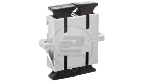Adapter światłowodowy SC/SC duplex MM OM2 /ceramiczna ferrula/ kremowy DN-96004-1
