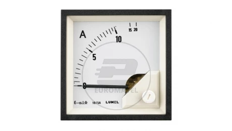 Miernik elektromagn. 72x72 I:IP65 E206:zakr.pom. 6A EA17