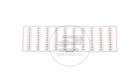 Oznaczniki WMB 10x 31-40 793-605 /5szt./