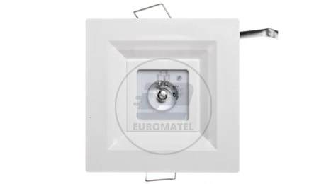 Oprawa LOVATO P ECO LED 3W 315lm opt. otwarta 1h jednozadaniowa biała LVPO/3W/E/1/SE/X/WH
