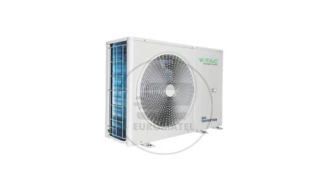 Pompa ciepła ATW, Monoblok, R32, 1-fazowa, 8kW, dodatkowa grzałka 3kW (VT-M8KW-P1H3-W) 11452
