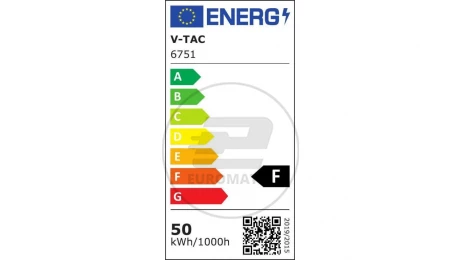 Projektor LED 50W 4300lm 6400K Seria F-Class IP65 Czarny 6751