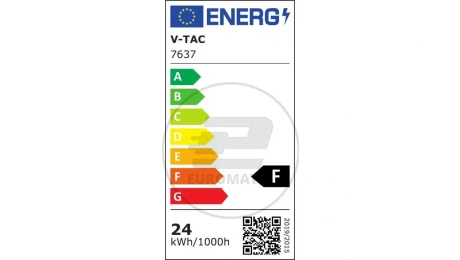 Plafoniera LED 24W 2400lm 4000K IP44 Okrągła fi295 Mleczny Czarna Ramka 7637