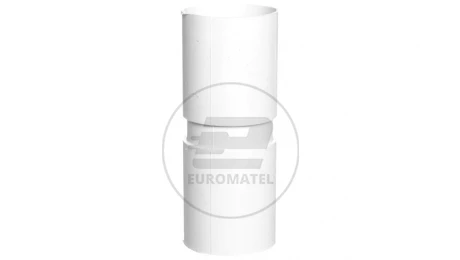 Złączka prosta PVC ZPL 37 biała 10138 /50szt./