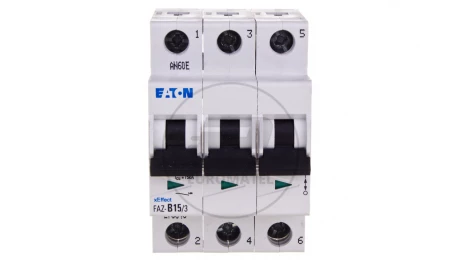 Wyłącznik nadprądowy 3P B 15A 15kA AC FAZ B15/3 278846