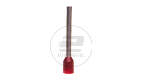 Końcówka tulejkowa izolowana HI 1,5/18 ERHL czerwony E08KH-02010114501 /100szt./
