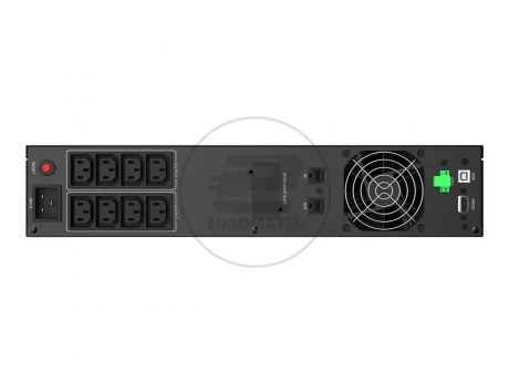 UPS RACK 19 POWERWALKER LINE-INTERACTIVE 3000VA, 8X IEC OUT, RJ11/RJ45 IN/OUT, USB, LCD, EPO VI 3000 RLE