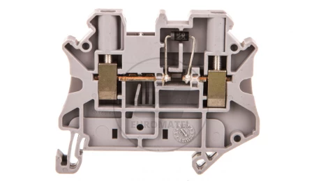 Złączka szynowa elementów kontrolnych 2-przewodowa 4mm2 szara UT 4-MTD-DIO/R-L 3046359