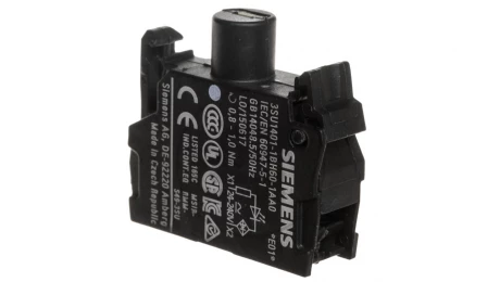 Oprawka z LED biała 24-240V AC/DC montaż czołowy SIRIUS ACT 3SU1401-1BH60-1AA0