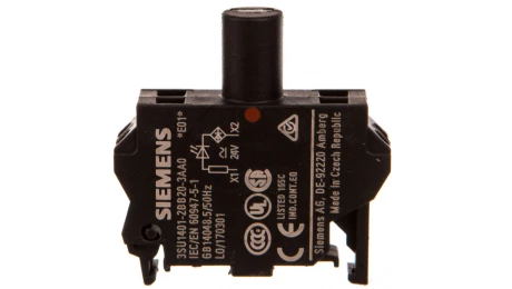 Oprawka z LED czerwona 24V AC/DC montaż w obudowie SIRIUS ACT 3SU1401-2BB20-3AA0